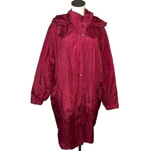 Hunters Run Women’s Vintage Winter Parka Coat size 2X Zip-In Fleece Lining